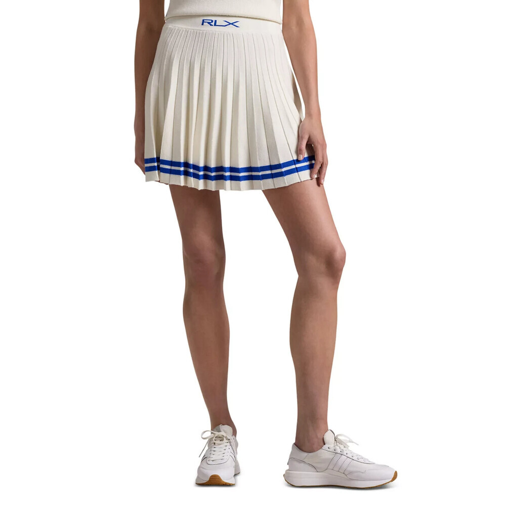 NEW RLX Ralph Lauren Women's M Pleated Cricket Skirt NWT $188 - Picture 3 of 7